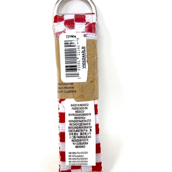 VANS Off The Wall Wide Shoe Laces 45" Checkerboard Red White VN0A3I4ARLM - Picture 4 of 5